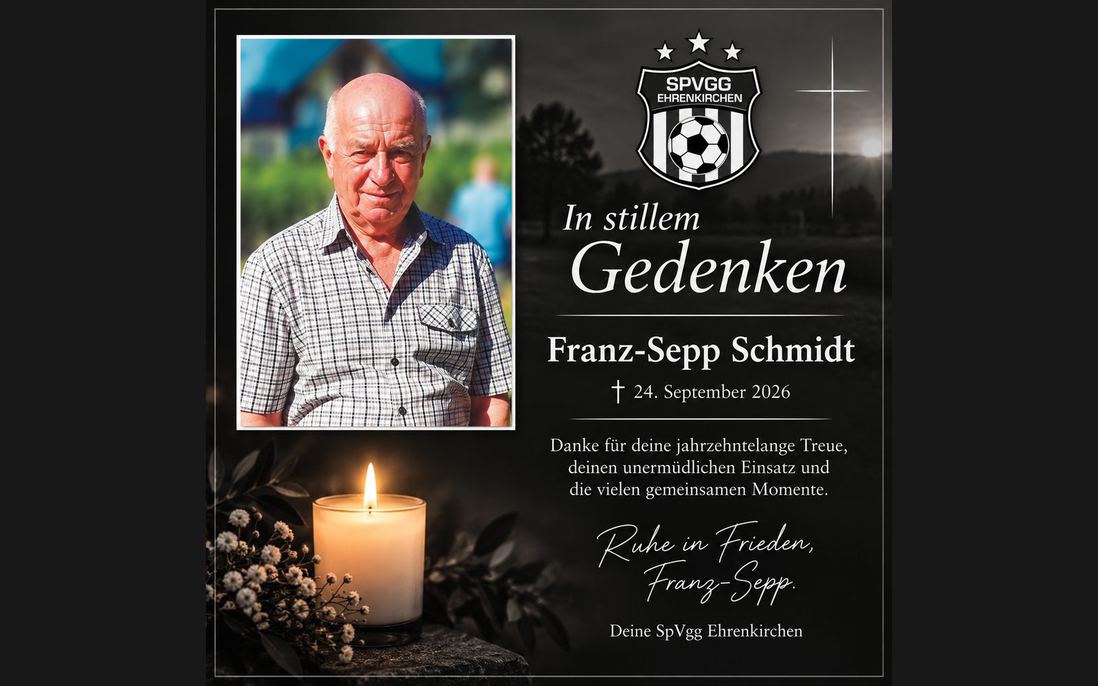 Traueranzeige für Franz-Sepp Schmidt